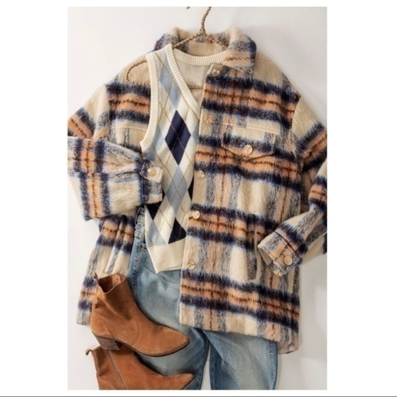 MOUNTAIN LAUREL- Plaid Wool Jacket - Picture 5 of 15